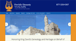 Desktop Screenshot of davidicdynasty.org
